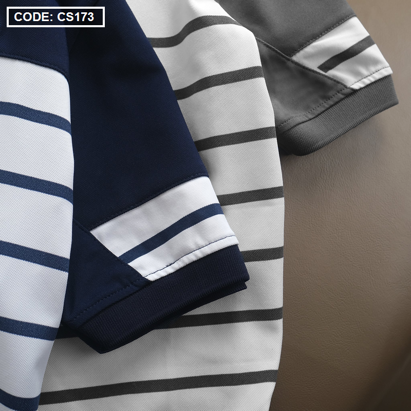 16454-0432300376-z3427926191632-4392c8faa9fcb7c02f065aefdbb3befa-3.png Áo Thun Sọc Nam Polo Thêu Chữ Rayman Cao Cấp (Có Size 3XL) - CS173