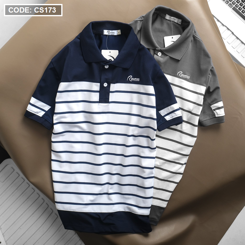16454-0432309909-z3427926207965-0e1a67139128887a66456d68530947bd-3.png Áo Thun Sọc Nam Polo Thêu Chữ Rayman Cao Cấp (Có Size 3XL) - CS173
