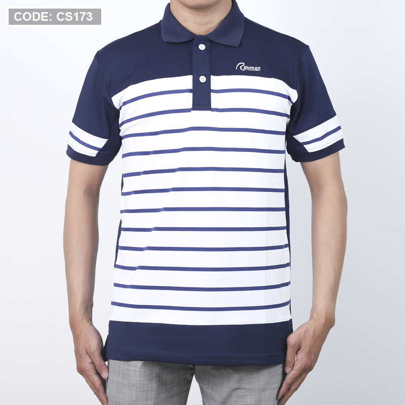 16454-img-9720-3.png Áo Thun Sọc Nam Polo Thêu Chữ Rayman Cao Cấp (Có Size 3XL) - CS173