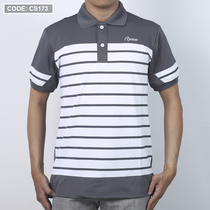 Áo Thun Sọc Nam Polo Thêu Chữ Rayman Cao Cấp (Có Size 3XL) Áo Thun Sọc Nam Polo Thêu Chữ Rayman Cao Cấp (Có Size 3XL)