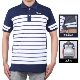 Áo Thun Sọc Nam Polo Thêu Chữ Rayman Cao Cấp (Có Size 3XL) - CS173