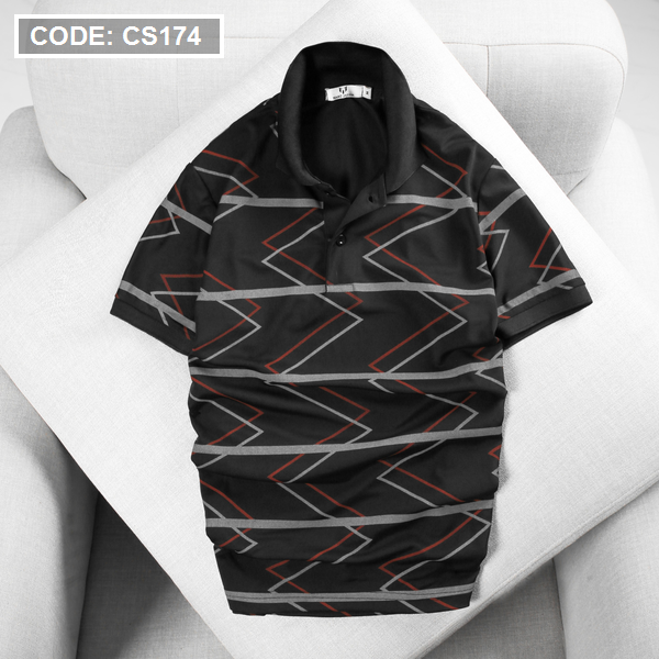16482-1124537963-bb012ca3ac4f62113b5e158-5.png Áo Thun Nam Cá Sấu Cổ Bẻ Tay Ngắn Zic Zac - CS174