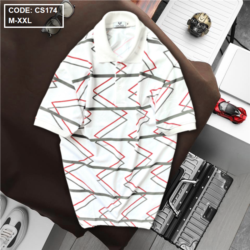 16482-c4148f28b0b57eeb27a4161-5.png Áo Thun Nam Cá Sấu Cổ Bẻ Tay Ngắn Zic Zac - CS174