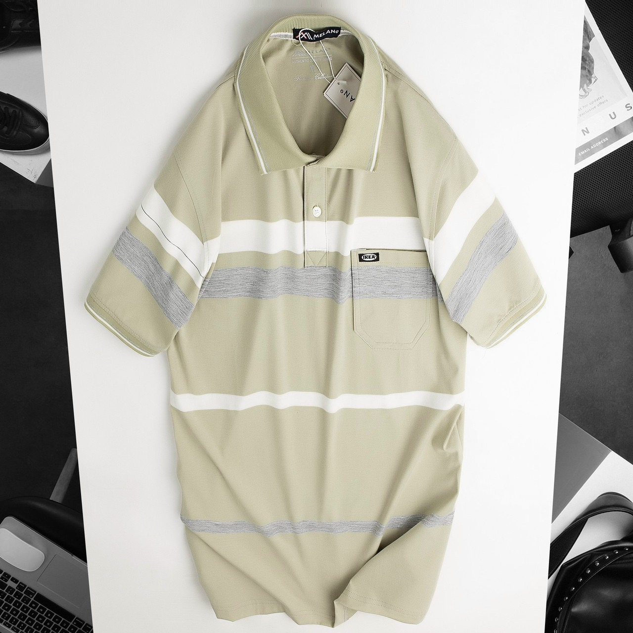 16532-03712afc-a47c-4340-8270-63b1d93c53ed-1.jpg Áo Thun Sọc Nam Trung Niên Cổ Bẻ Có Túi - AS047