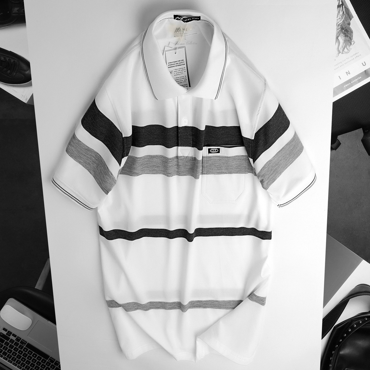 16532-eb9fa3c9-bba8-4338-b50d-083536f46925.jpg Áo Thun Sọc Nam Trung Niên Cổ Bẻ Có Túi - AS047