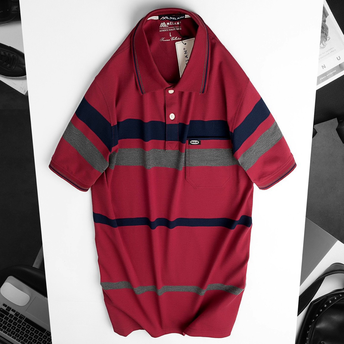 16532-fcd6ebfc-2308-458b-a747-503802c152d7-1.jpg Áo Thun Sọc Nam Trung Niên Cổ Bẻ Có Túi - AS047