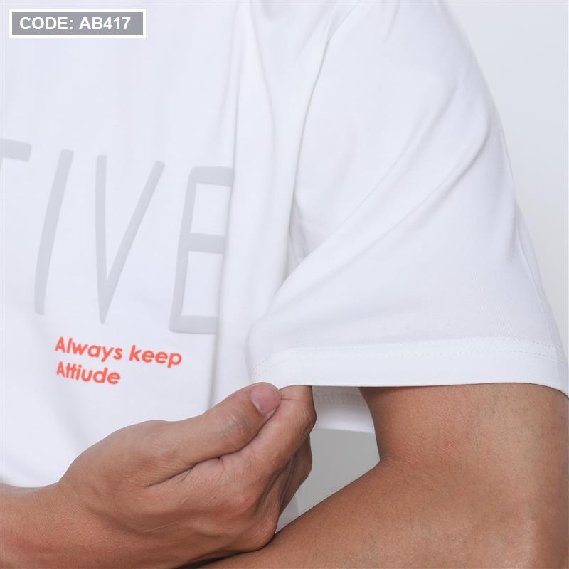 Áo Thun Cổ Tròn Nam In Chữ Cao Cấp Áo Thun Cổ Tròn Nam In Chữ Cao Cấp