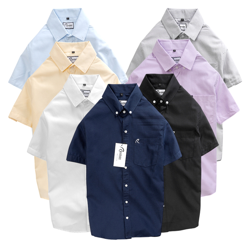 16875_16875-featured-anh-bia-so-mi-20251019224947_20251020011628-8.png Áo Sơ Mi Nam Oxford Tay Ngắn Có Túi Rayman Rurumen( Có size 3x) - SB267