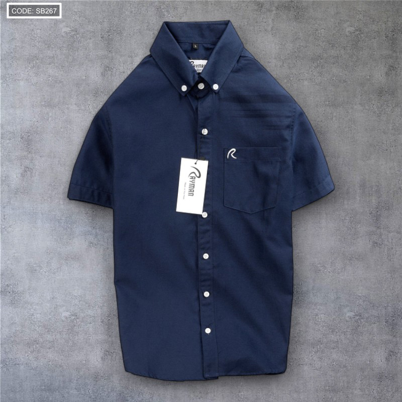 16875_16875-z3498994172096-fa0a96b9be5d6799c1e5a9e6f9c4a5d6-photoroom-photoroom_20251020011014-8.png Áo Sơ Mi Nam Oxford Tay Ngắn Có Túi Rayman Rurumen( Có size 3x) - SB267