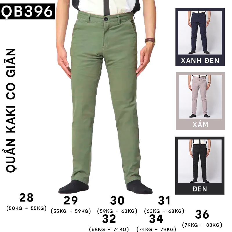 16878-16878-clean-qb396b-1.png Quần kaki dài Rayman nam chất kaki dày giãn cao cấp(Có size 36) - QB396