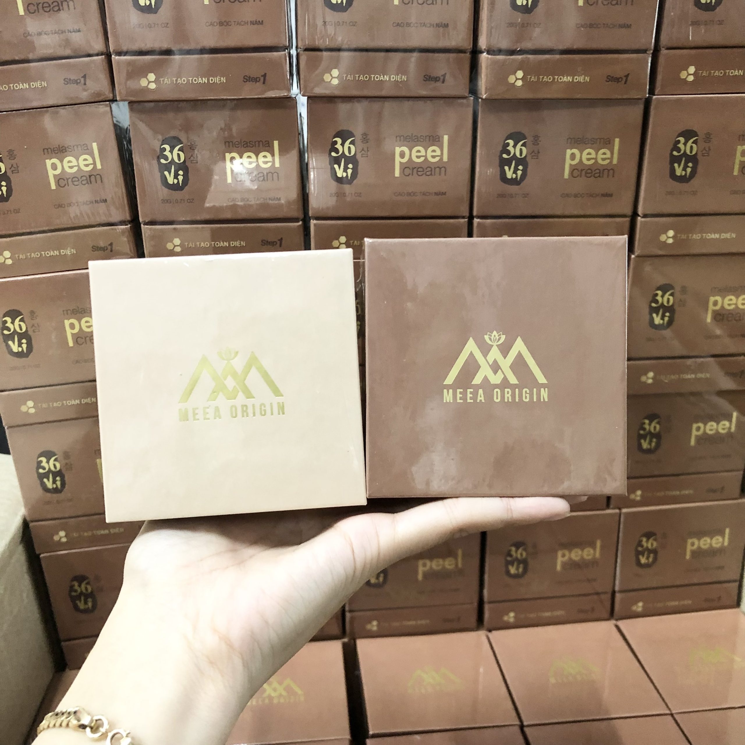 16926-z3492014010866-685bcdfecc1f2db34fc3e4bcdbdb2791-1.jpg Combo Peel Da Tảo Sâm Đông Y 36 Vị + Kem Phục Hồi Da Ha 36 Vị MeeA Origin - COMBO01