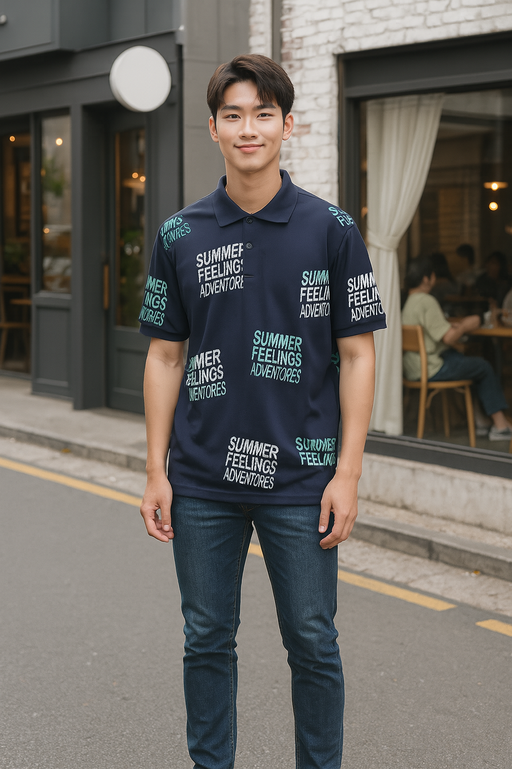 Áo Thun Nam Có Cổ Polo Tay Ngắn Summer (Có Size 3XL) Áo Thun Nam Có Cổ Polo Tay Ngắn Summer (Có Size 3XL)