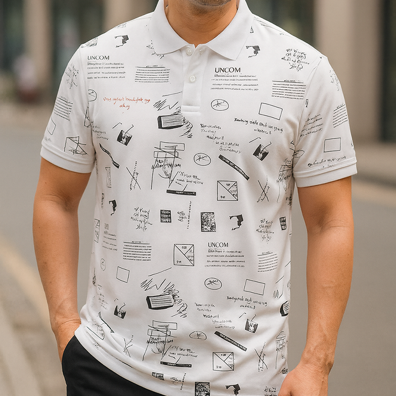 Giá sỉ áo Thun Nam Cổ Bẻ In Hình Họa Tiết (Có Size 3XL) Giá sỉ áo Thun Nam Cổ Bẻ In Hình Họa Tiết (Có Size 3XL)