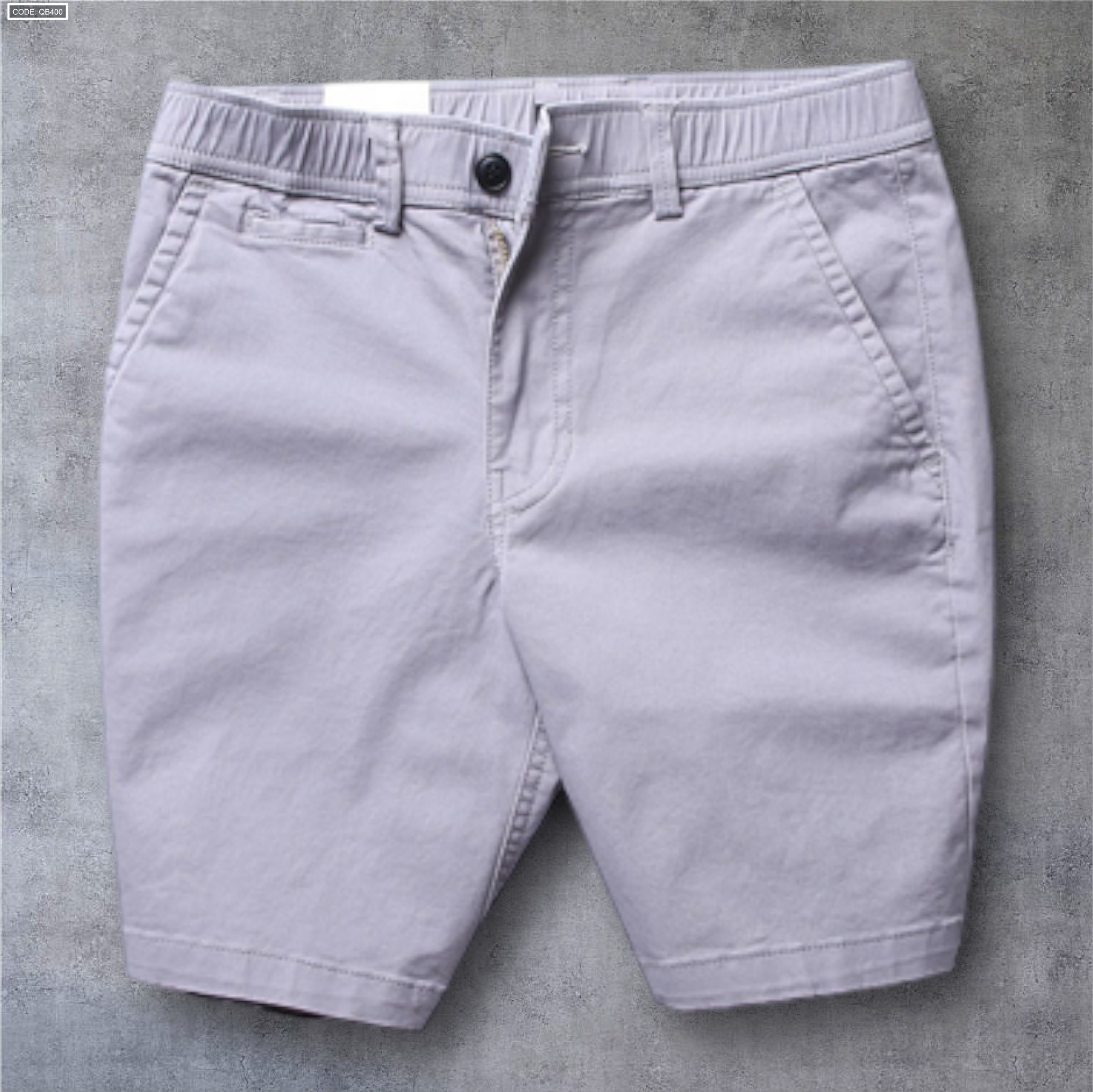 17474_17474-z4476569385918-a822c2c139ee30649305abe74ad5ecb1-photoroom_20251020015117.png Quần Short Nam Kaki Lưng Thun Co Giãn Yessir Cao Cấp (Có Size 36) - QB400