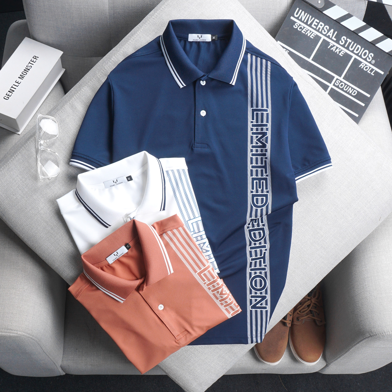 17563-z3676034731668-45579871210c8487156f4b7a50d547be-3.png Áo Thun Nam Có Cổ Cá Sấu Poly Phối Họa Tiết Sọc (Có Size 3XL) - CS186