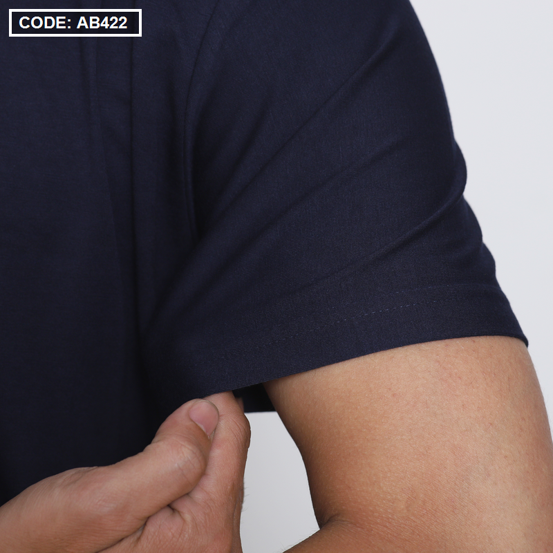 17568-img-3628-8.png Áo Thun Nam Cổ Tròn Tay Ngắn Màu Trơn Đơn Giản (Có Size 3XL) - AB422