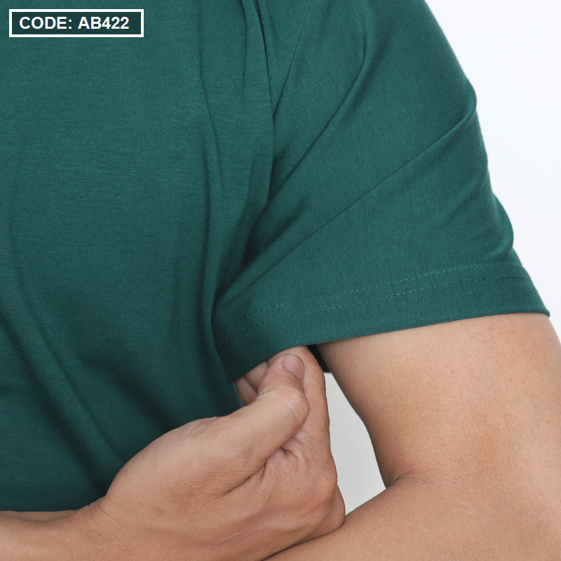 17568-img-3631-8.png Áo Thun Nam Cổ Tròn Tay Ngắn Màu Trơn Đơn Giản (Có Size 3XL) - AB422