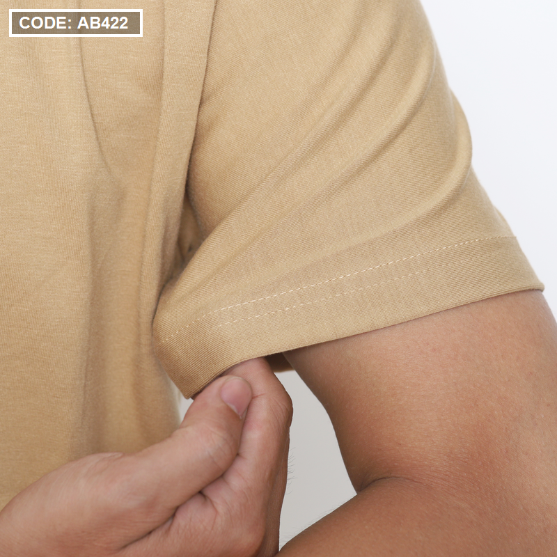 17568-img-3633-8.png Áo Thun Nam Cổ Tròn Tay Ngắn Màu Trơn Đơn Giản (Có Size 3XL) - AB422