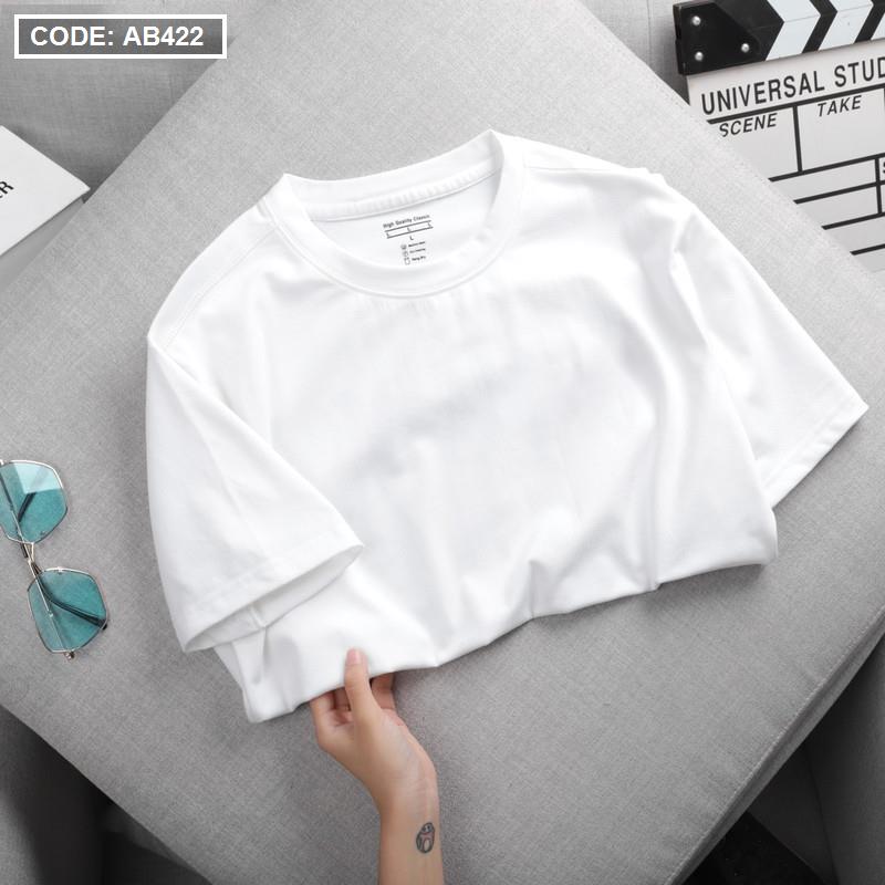 17568-z3700217716837-032101d219944e8100ae6feffb5f314a-12.jpg Áo Thun Nam Cổ Tròn Tay Ngắn Màu Trơn Đơn Giản (Có Size 3XL) - AB422