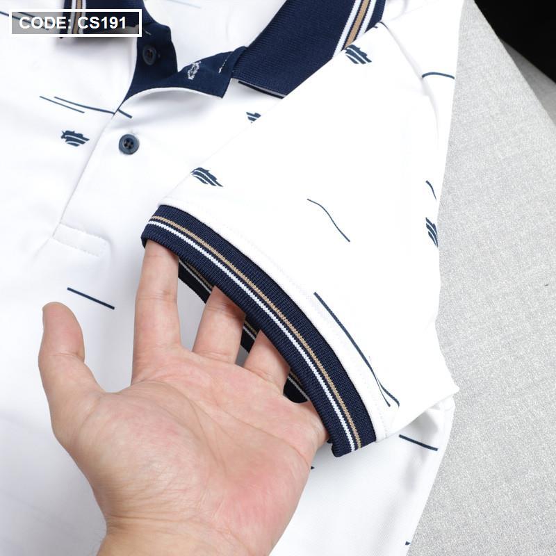 17691-z3756805219991-87655b9f433b8f90121b82547998505c-4.jpg Áo Thun Nam Polo Cá Sấu Viền Bo In Họa Tiết Cao Cấp (Có Size 3XL) - CS191