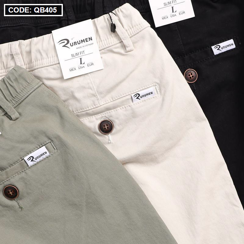 17865-17865-z3795951107337-e4c53c1b054d127c8ce2128dfa607725-3.png Quần Jogger Kaki Nam Cao Cấp Phối Dây Rút (Có size 3XL) - QB405