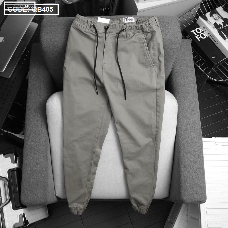 17865_17865-2206205433-17865-z3795951124815-071fd5b0fc966681eb42e40ff6e38329_20250928200209-1.png Quần Jogger Kaki Nam Cao Cấp Phối Dây Rút (Có size 3XL) - QB405