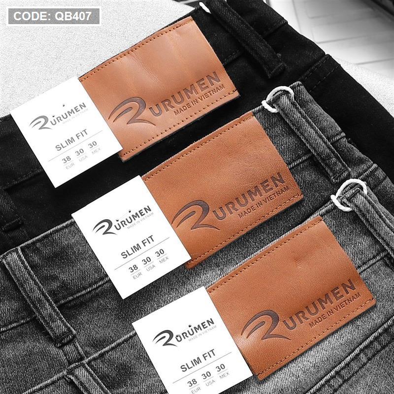 17989-z3827372015005-60a2b3b59e9115fdfd9e63c855974c45-4.jpg Quần Short Jeans Nam Rurumen Cao Cấp Hàng VNXK Phối Logo (có size 36) - QB407