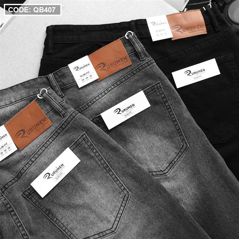 17989-z3827372287217-571c5b32ea517fa8b7c11a4d6076f7cf-4.jpg Quần Short Jeans Nam Rurumen Cao Cấp Hàng VNXK Phối Logo (có size 36) - QB407