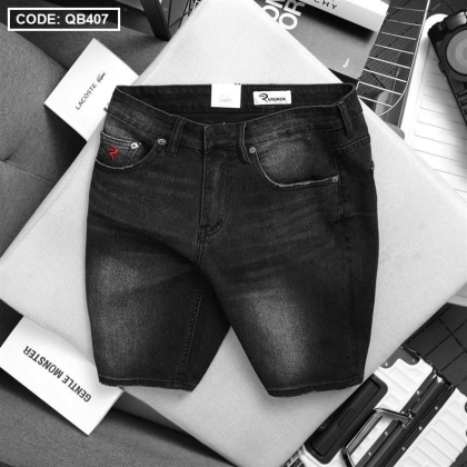 Chuyên sỉ quần Short Jeans Nam Rurumen Cao Cấp Hàng VNXK Phối Logo (có size 36) Chuyên sỉ quần Short Jeans Nam Rurumen Cao Cấp Hàng VNXK Phối Logo (có size 36)