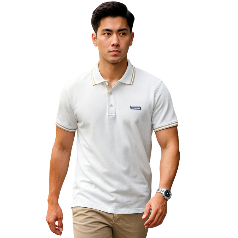 18184_4_20250926172231-1.png Áo thun Nam cổ bẻ Pack Horse Logo Thêu ( Có size 3x) - CS197