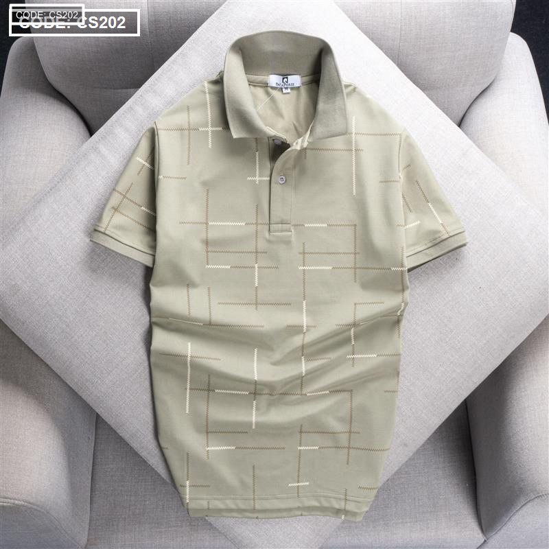 Nguồn sỉ áo Thun Nam Cổ Bẻ Phối Hoạ Tiết Kẻ Sọc (Có size 3x) Nguồn sỉ áo Thun Nam Cổ Bẻ Phối Hoạ Tiết Kẻ Sọc (Có size 3x)