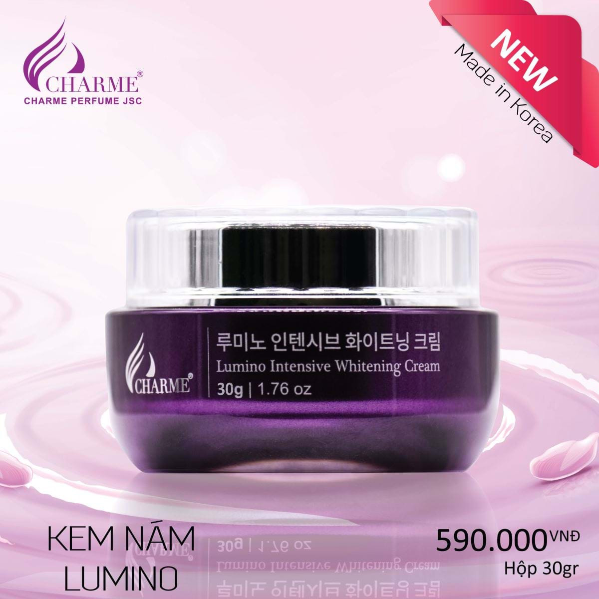 19226-z4294525140317-0c33e78d95254b85ab322d827c331870-1.jpg Kem Nám Hàn Quốc Charme Lumino Intensive Whitening Cream - 8809085103475