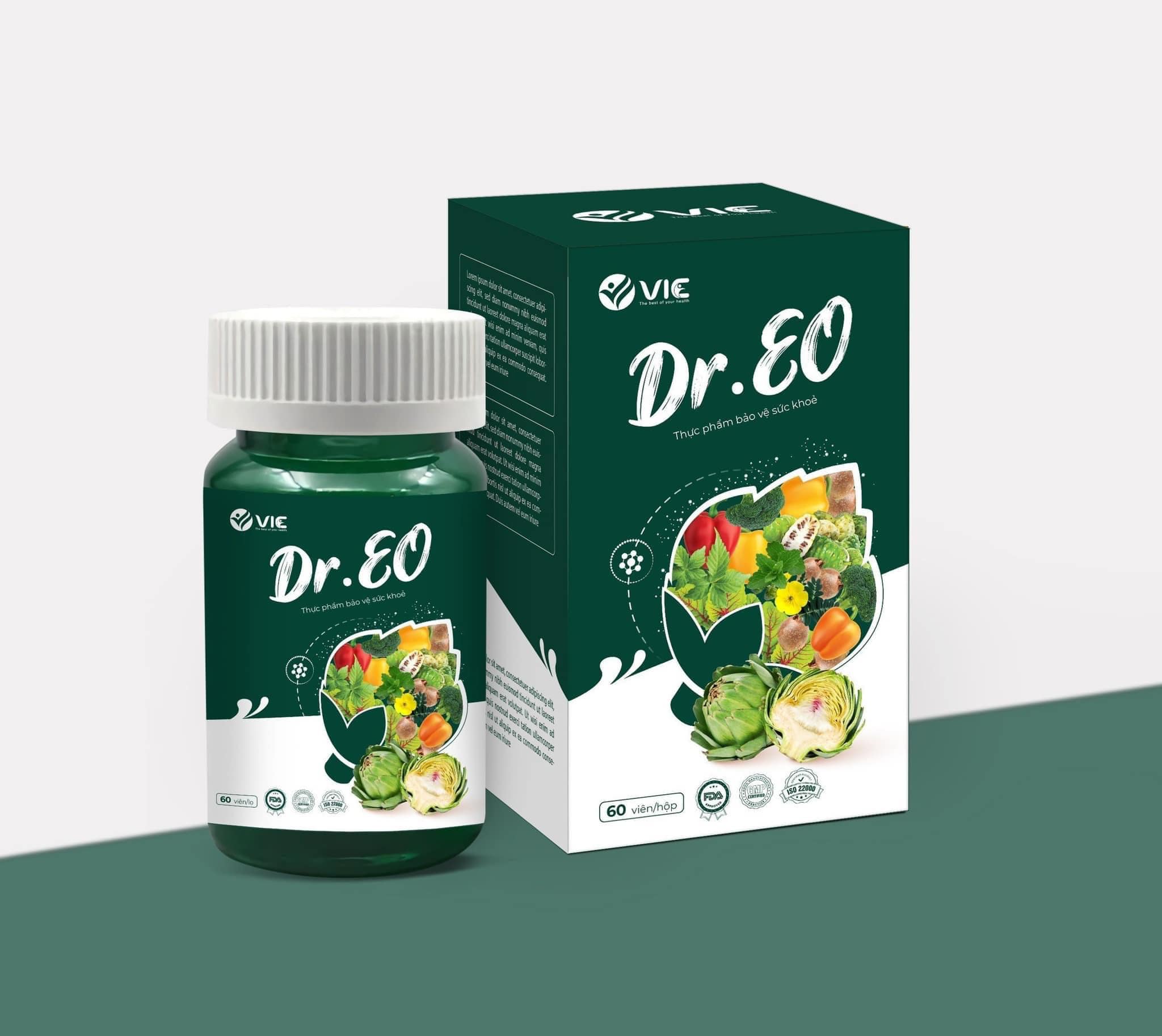 Viên Uống Thảo Dược Giảm Mỡ Bụng Dr EO VIC Organic Viên Uống Thảo Dược Giảm Mỡ Bụng Dr EO VIC Organic