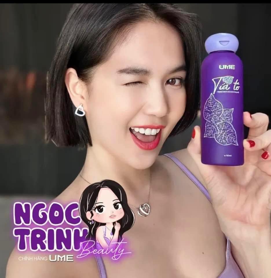 19729-348931359-1247618425862384-2587281995564494732-n-2.jpg Dung Dịch Vệ Sinh Phụ Nữ Tía Tô UME Ngọc Trinh 150ml - DDTIATO01