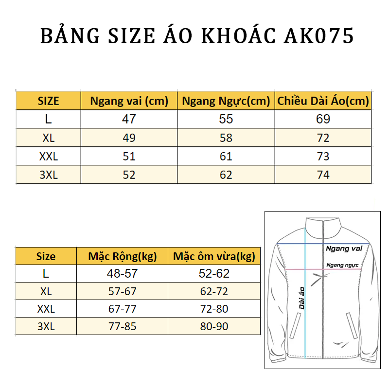 19868_ak075_20250321092725-1.png Áo Khoác Nam Dù 2 Lớp Nón Rời Cao Cấp - AK075
