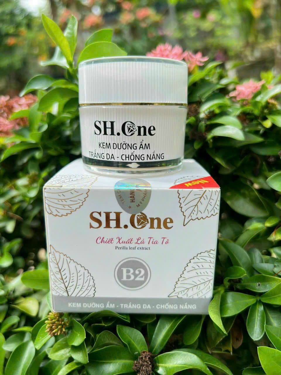 Giá sỉ kem Face Dưỡng Ẩm Trắng Da B2 SH One Trắng Chiết Xuất Lá Tía Tô Giá sỉ kem Face Dưỡng Ẩm Trắng Da B2 SH One Trắng Chiết Xuất Lá Tía Tô