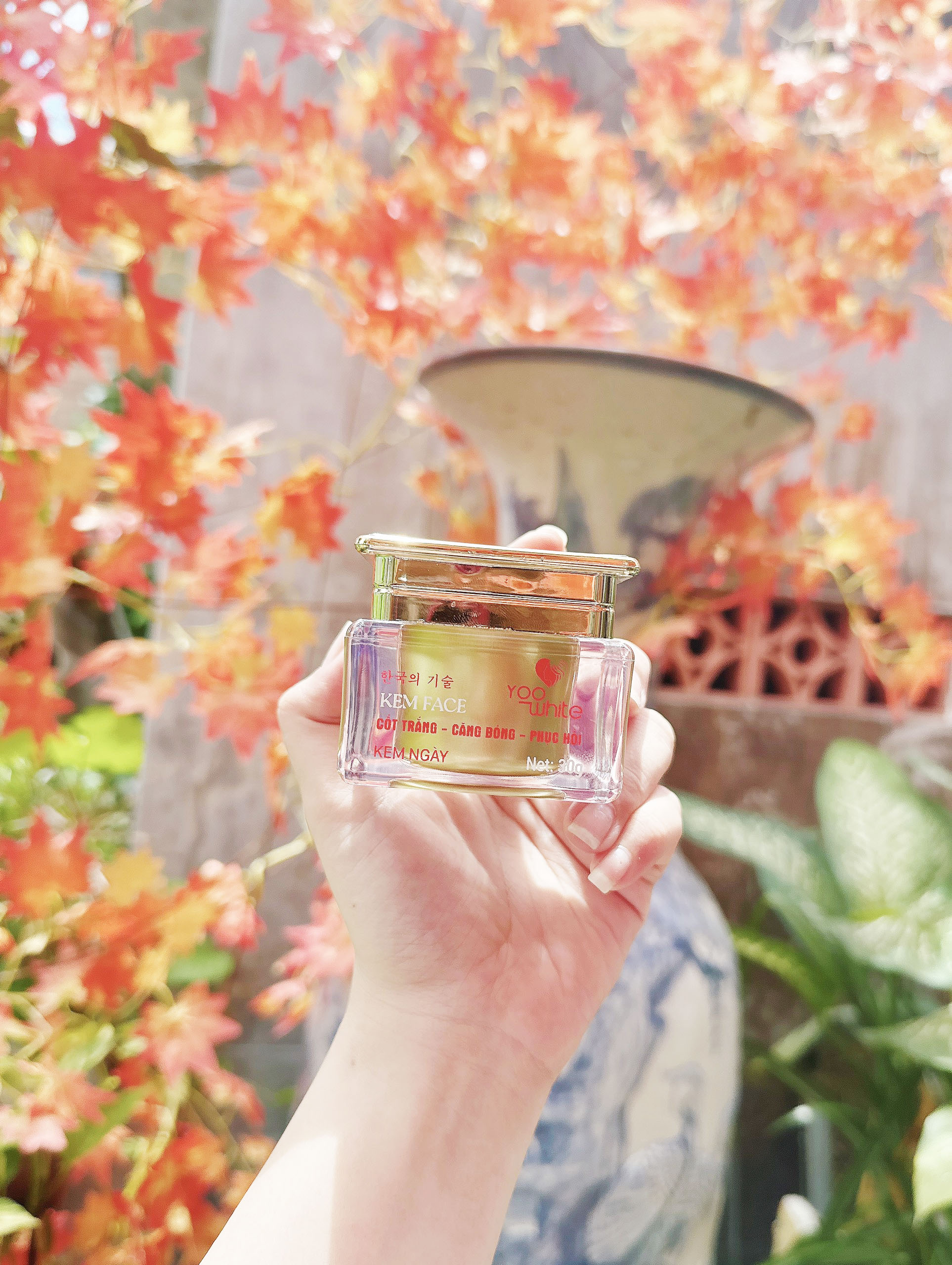 19963-z4442872832880-75cc6f0ea7ad6bfa1880df4c15c7ce67-1.jpg Kem Face Cốt Trắng Nhân Sâm Yoo White - COTTRANGYW