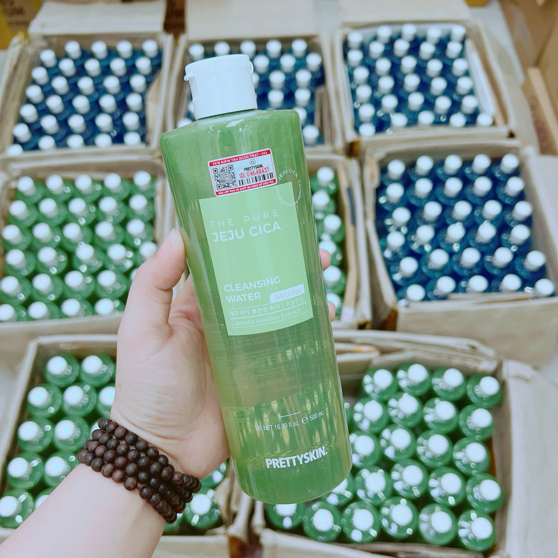 Phân phối nước Tẩy Trang Rau Má PrettySkin Phân phối nước Tẩy Trang Rau Má PrettySkin