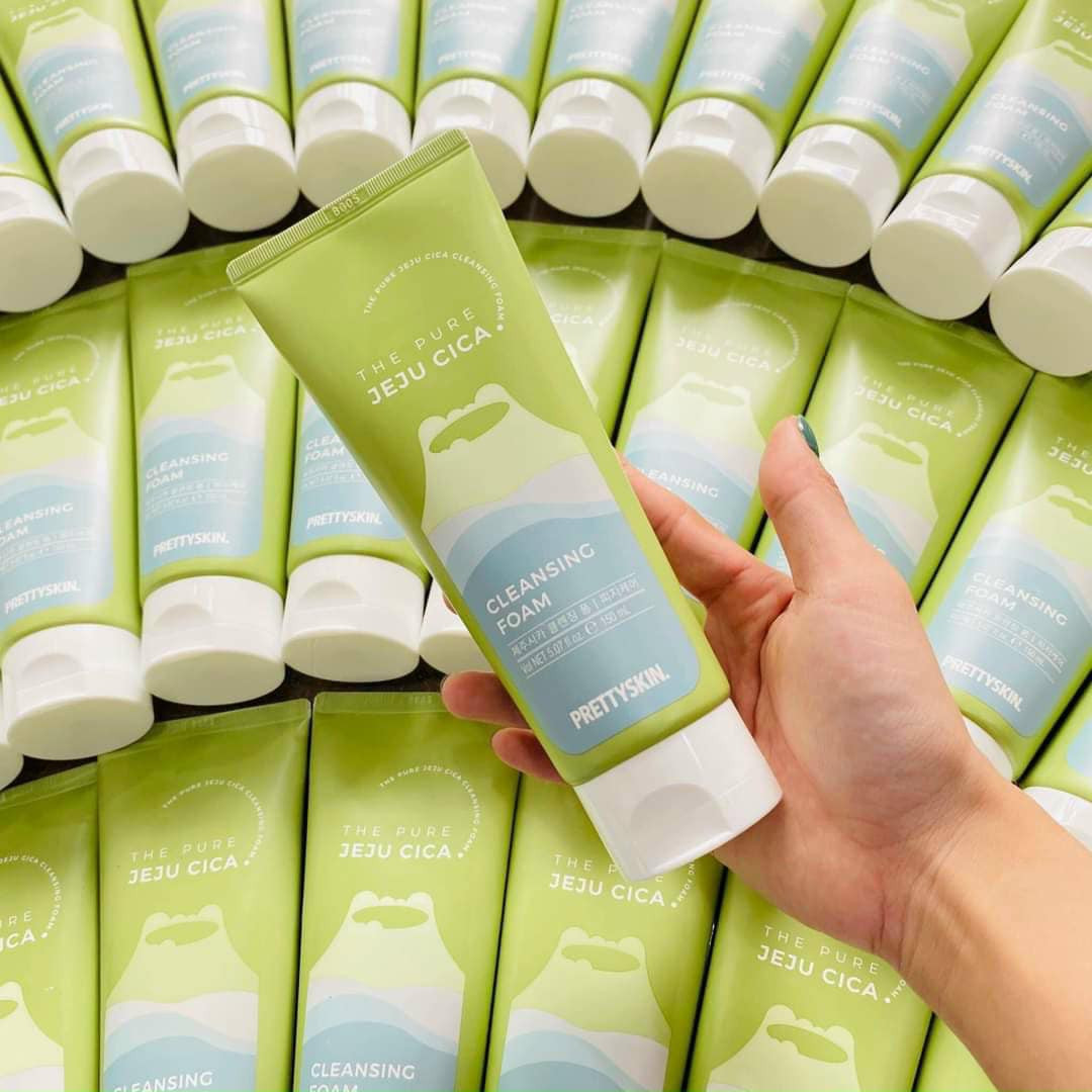 20056-z4465140293017-62413e19e6f89035b91a1f9a7194e37e-1.jpg Sữa Rửa Mặt Rau Má PrettySkin - 8809733213242