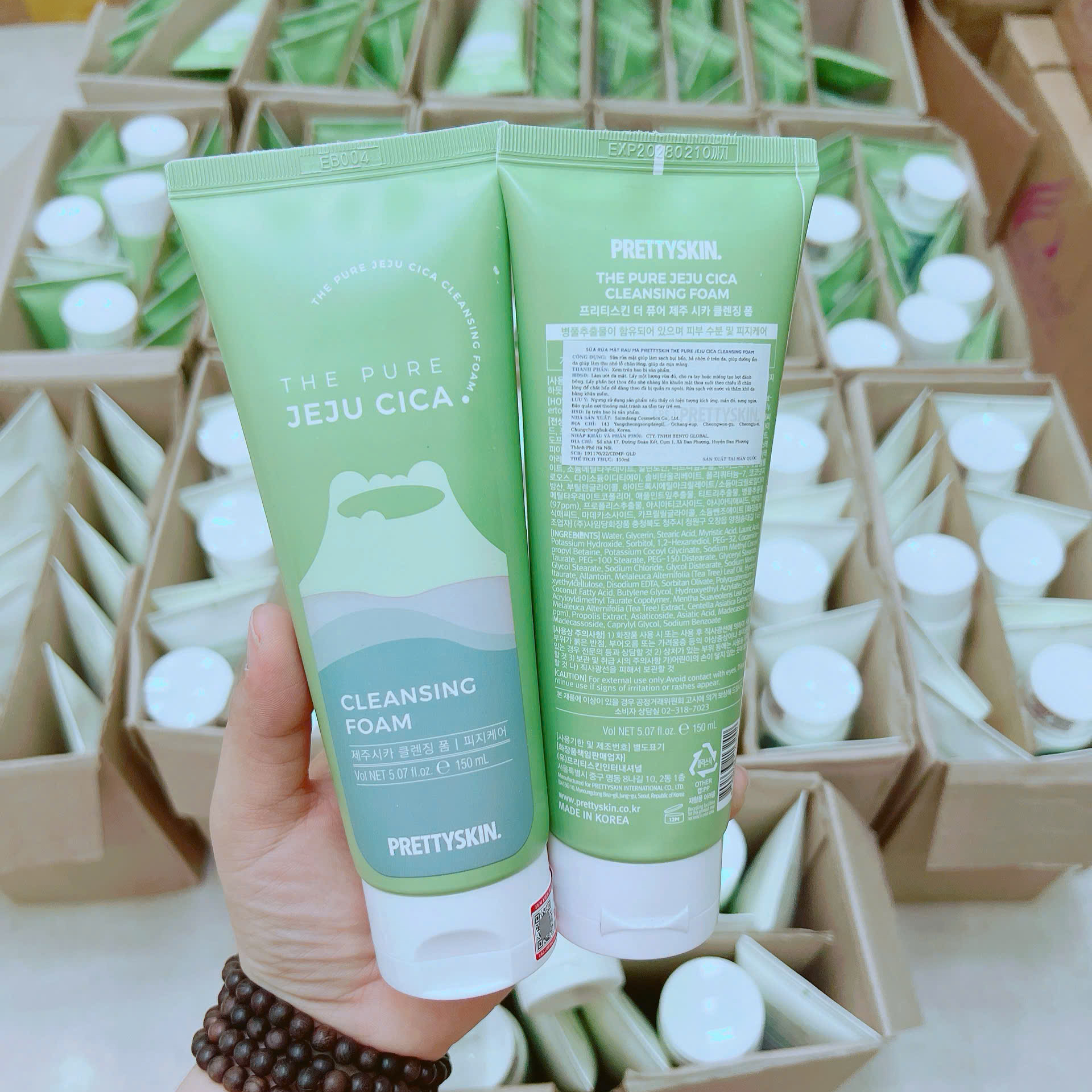 Nguồn sỉ sữa Rửa Mặt Rau Má PrettySkin Nguồn sỉ sữa Rửa Mặt Rau Má PrettySkin