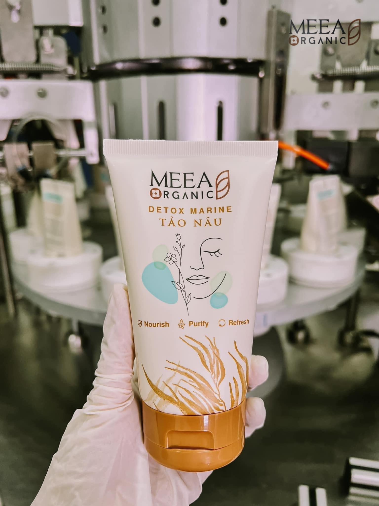 Sữa Rửa Mặt Tảo Nâu Meea Organic Detox Marine Sữa Rửa Mặt Tảo Nâu Meea Organic Detox Marine