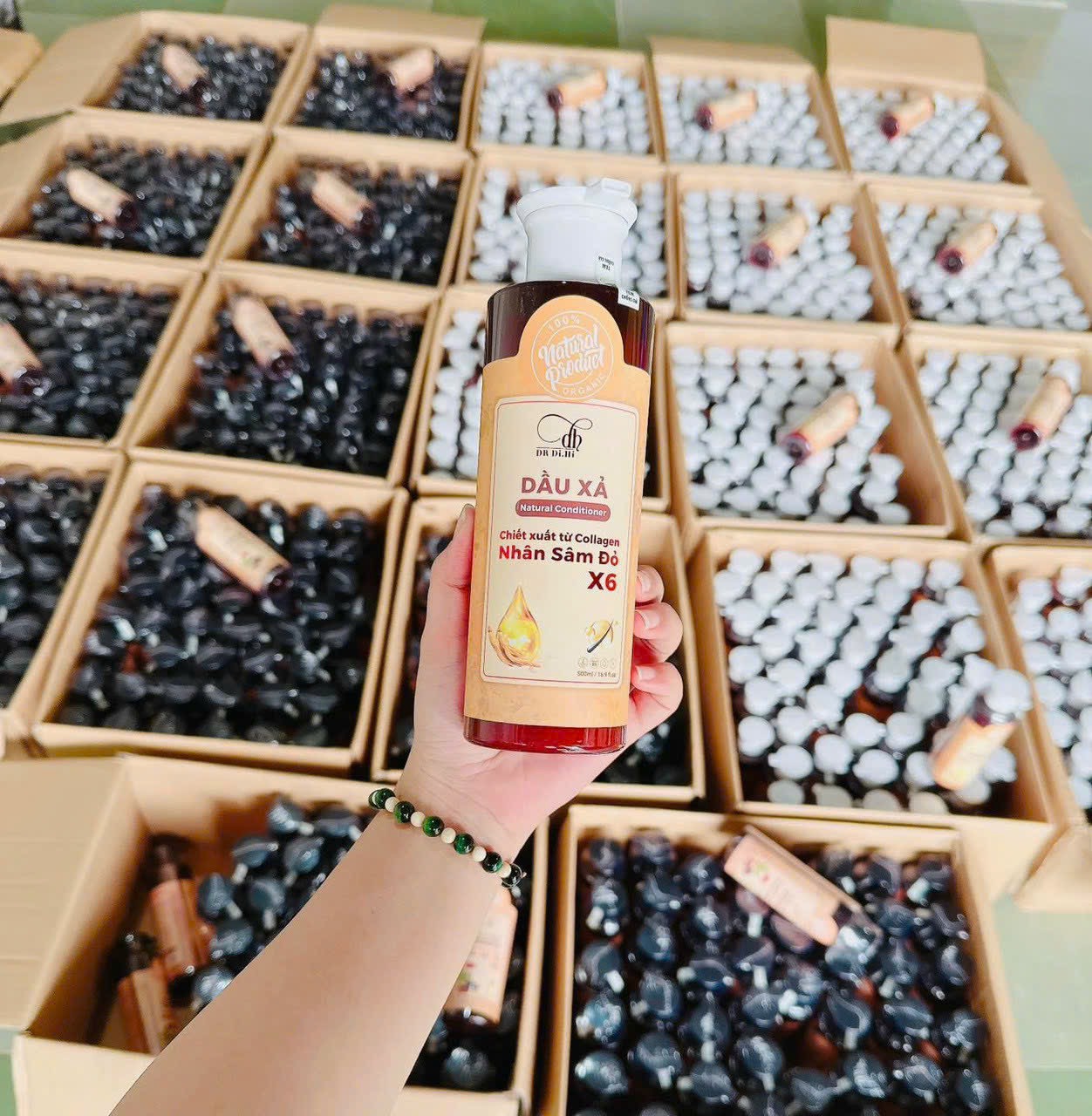 21131-z4674317806022-dc38b20816e2715ff22d3c0246b6d963-1.jpg Dầu Xả Nhân Sâm Đỏ X6 Dr Di Hi - 8936118011534