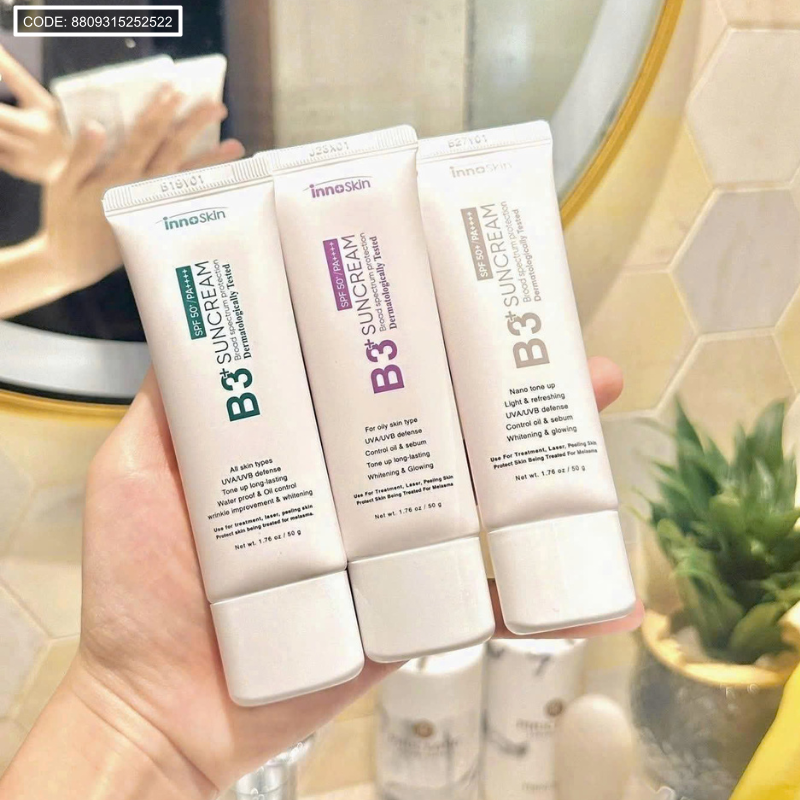 21372_5_20251113143319.png Kem Chống Nắng B3 InnoSkin Màu Tím Cho Da Dầu - 8809315252522