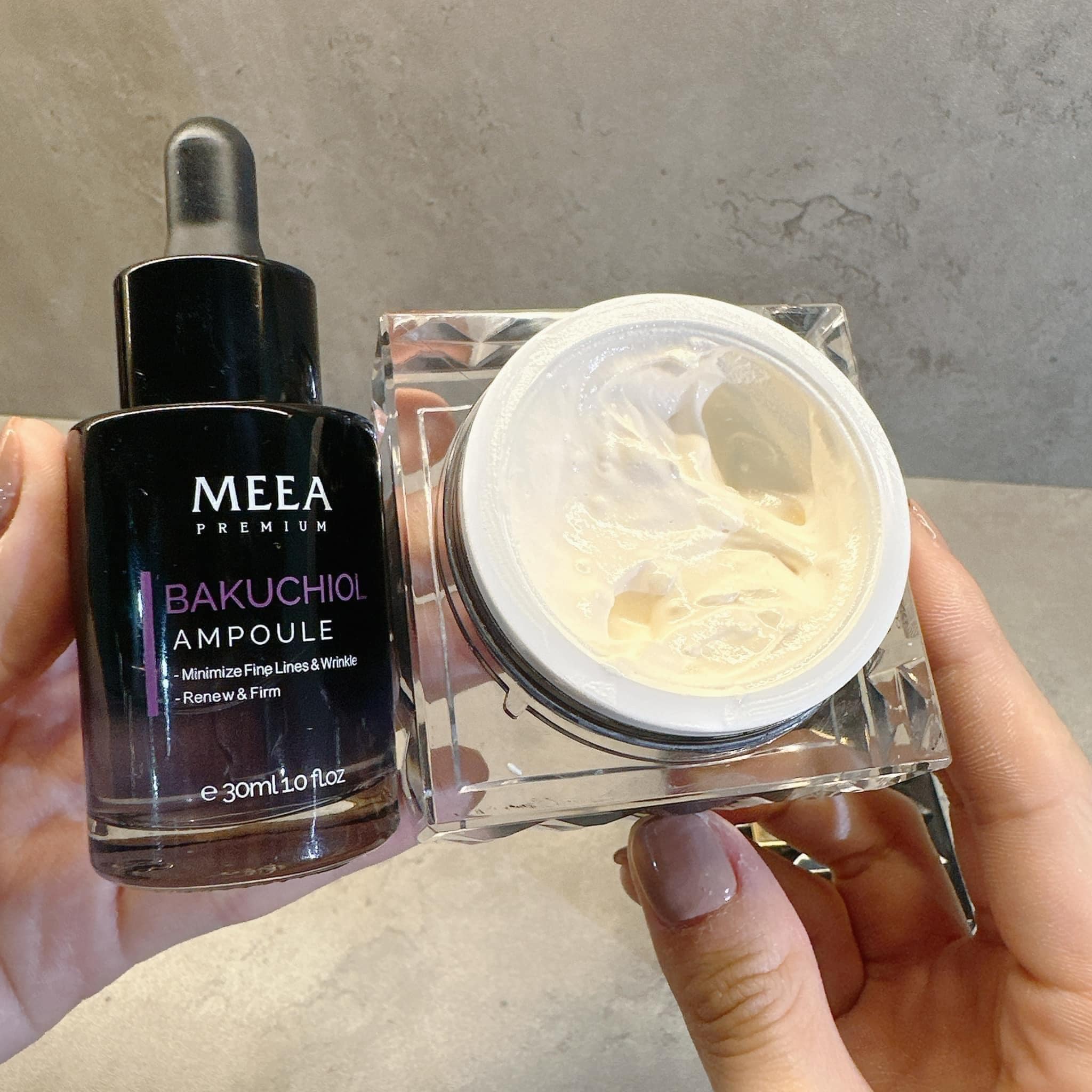 Combo Dưỡng Da Face Cá Hồi DNA Pro V2 Lớn + Serum Bakuchiol Ampoule V2 Lớn Meea Orgin Combo Dưỡng Da Face Cá Hồi DNA Pro V2 Lớn + Serum Bakuchiol Ampoule V2 Lớn Meea Orgin