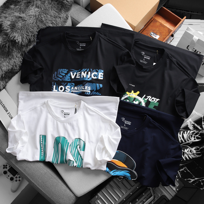 22087-z4787220560190-fedd66420395dd7c84d1969c0628aa10-2.png Áo Thun Nam Cổ Tròn Rurumen Màu Đen In Icoin Marshmello Big Size - AB461