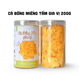 Khô Cá Bống Tẩm Gia Vị Miếng 200g Hộp - KCTM