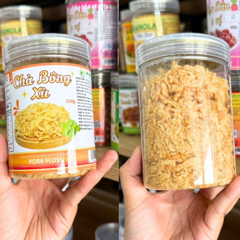 Chà Bông Heo Xù Đặc Biệt 250g Hộp Pet Chà Bông Heo Xù Đặc Biệt 250g Hộp Pet