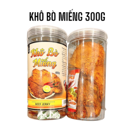 Khô Bò Miếng Thượng Hạng 300g hộp - 8936208930240