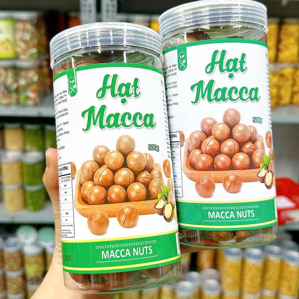 Nguồn sỉ hạt Macca Tây Nguyên Nứt Vỏ 500g Nguồn sỉ hạt Macca Tây Nguyên Nứt Vỏ 500g