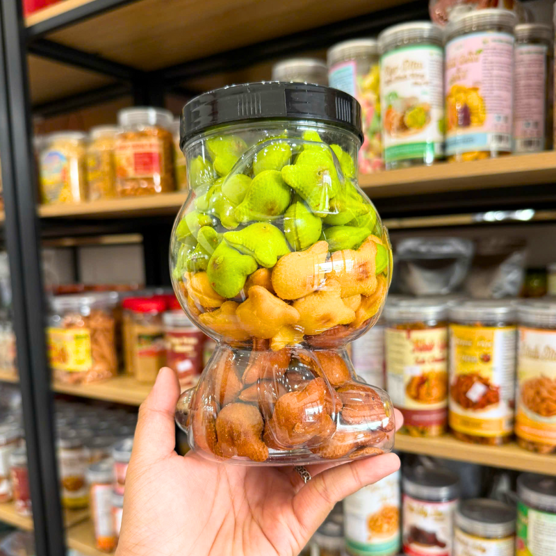 Bánh Gấu Mix 3 Vị Thơm Ngon 500g - Hộp Gấu Lớn Bánh Gấu Mix 3 Vị Thơm Ngon 500g - Hộp Gấu Lớn